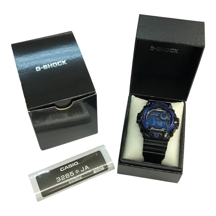 CASIO G-SHOCK カシオ 腕時計 メンズ クォーツ デジタル ジーショック スタンダード オートライト ブラック/ブルー G-8900A-1JF 中古 T1
