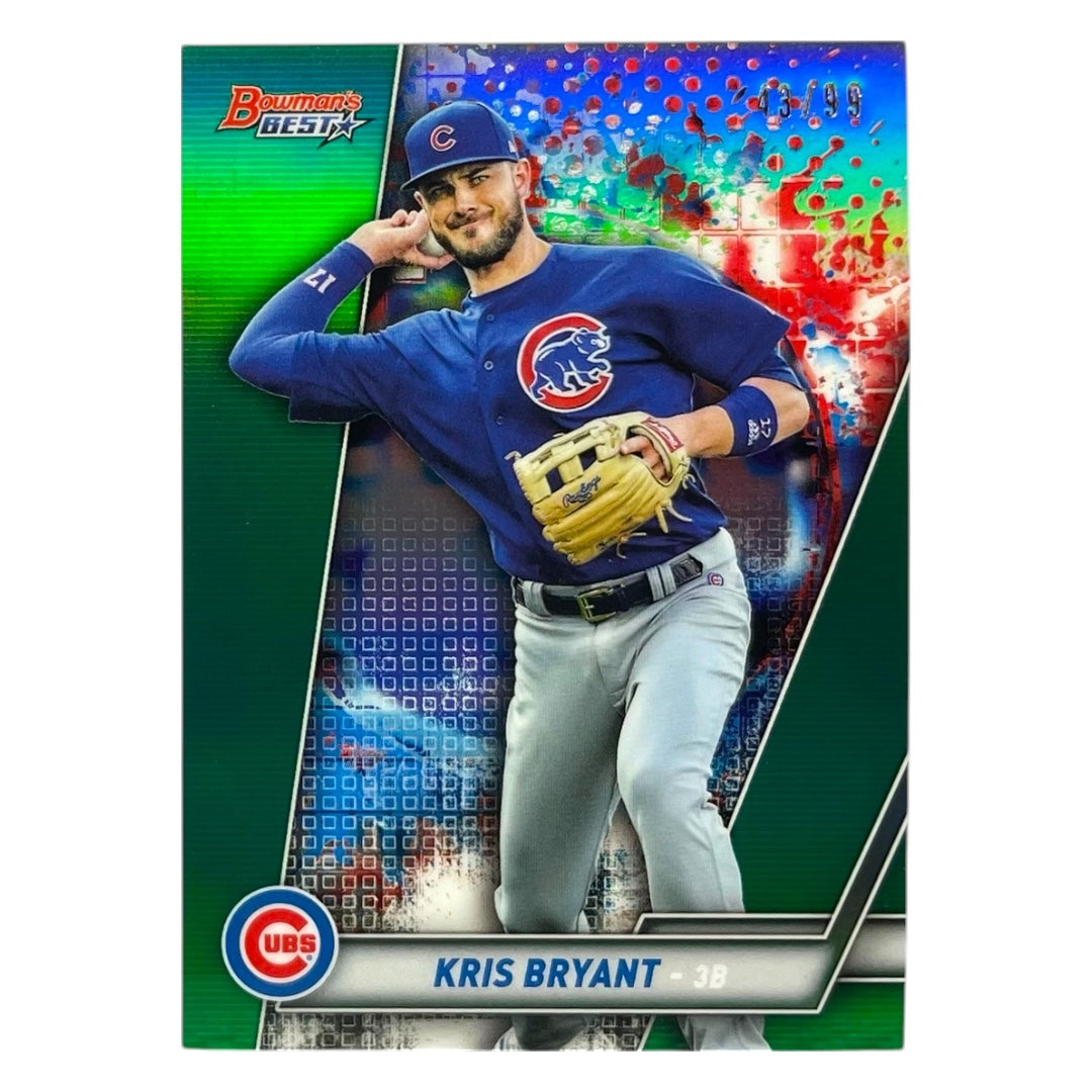 TOPPS MLBカード BOWMAN'S BEST KRIS BRYANT CUBS /99 #30 中古 IT2