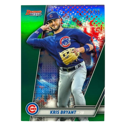 TOPPS MLBカード BOWMAN'S BEST KRIS BRYANT CUBS /99 #30 中古 IT2