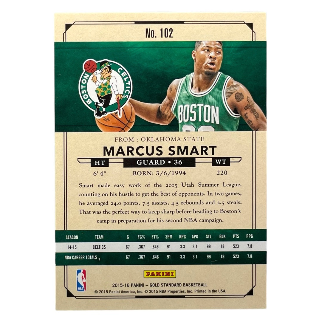 PANINI NBAカード GOLD STANDARD MARCUS SMART BOSTON CELTICS /299 #102 中古 IT2