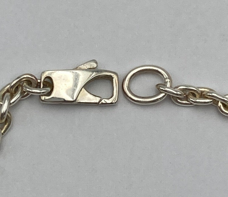 GUCCI グッチ Gモチーフ ネックレス シルバー925 ユニセックス 中古 D4