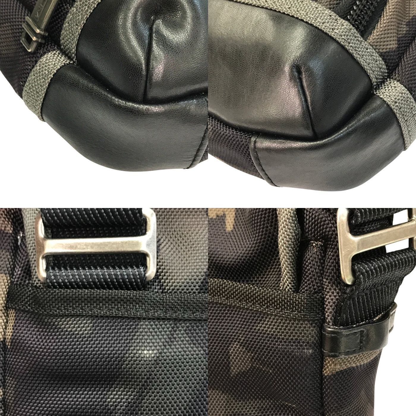 TUMI トゥミ ALPHA BRAVO クロスボディショルダーバッグ メンズ 斜め掛け ショルダーバッグ キーフック 迷彩 カモフラ ブラウン/ブラック 222306GC2 中古 T1