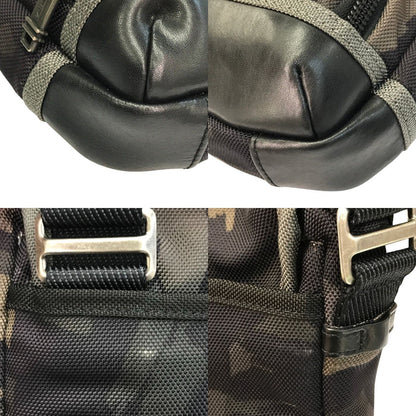 TUMI トゥミ ALPHA BRAVO クロスボディショルダーバッグ メンズ 斜め掛け ショルダーバッグ キーフック 迷彩 カモフラ ブラウン/ブラック 222306GC2 中古 T1