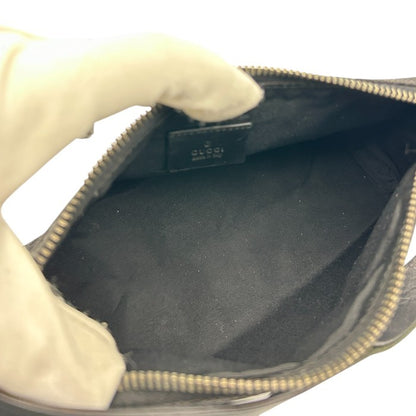 GUCCI グッチ アクセサリーポーチ レディース GGキャンバス ブラック 103399 ブランド 鞄 バッグ ミニ 小さい 中古 W４