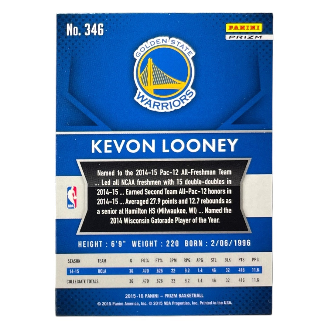 PANINI NBAカード PRIZM KEVON LOONEY GOLDEN STATE WARRIORS #346 中古 IT2