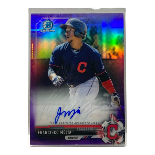 TOPPS MLBカード BOWMAN CHROME FRANCISCO MEJIA INDIANS 173-250 #CPA-FM 中古 IT2