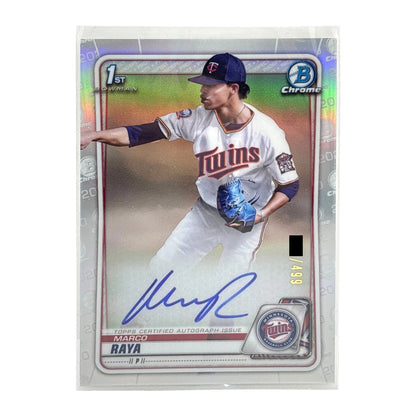 TOPPS MLBカード BOWMAN CHROME 1ST MARCO RAYA MINNESOTA TWINS /499 #CDA-MR 中古 IT1
