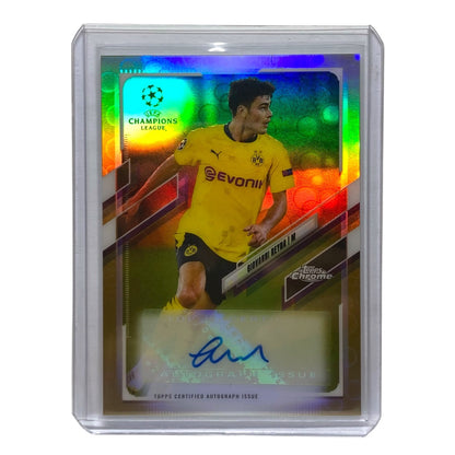 TOPPS サッカーカード CHROME GIOVANNI REYNA DORTMUND #CA-GRE 中古 IT2
