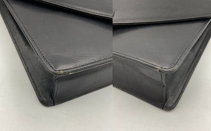 Christian Dior クリスチャンディオール ヴィンテージ レザー ショルダーバッグ 中古 D4
