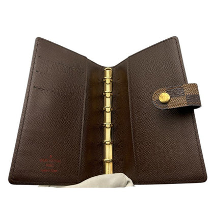LOUIS VUITTON ルイヴィトン ダミエ アジェンダPM R20700 手帳カバー ブランド レディース メンズ 中古 W４