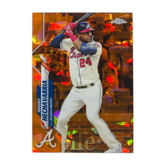 TOPPS MLBカード CHROME ADEINY HECHAVARRIA ATLANTA BRAVES /25 #U-199 中古 IT2