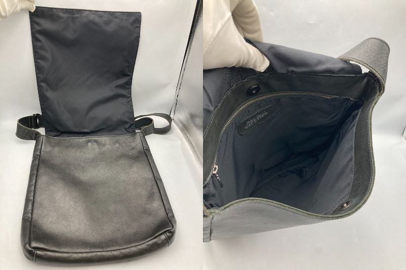 Jean Paul GAULTIER ジャンポールゴルチエ レザー ショルダーバッグ 中古 D4