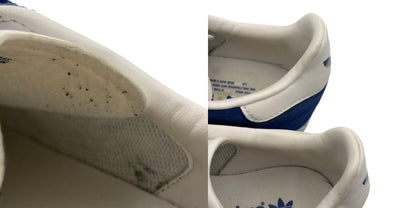 adidas アディダス ガゼル GAZELLE S76227 スニーカー 27.5cm 靴 シューズ メンズ ブルー 中古 W４