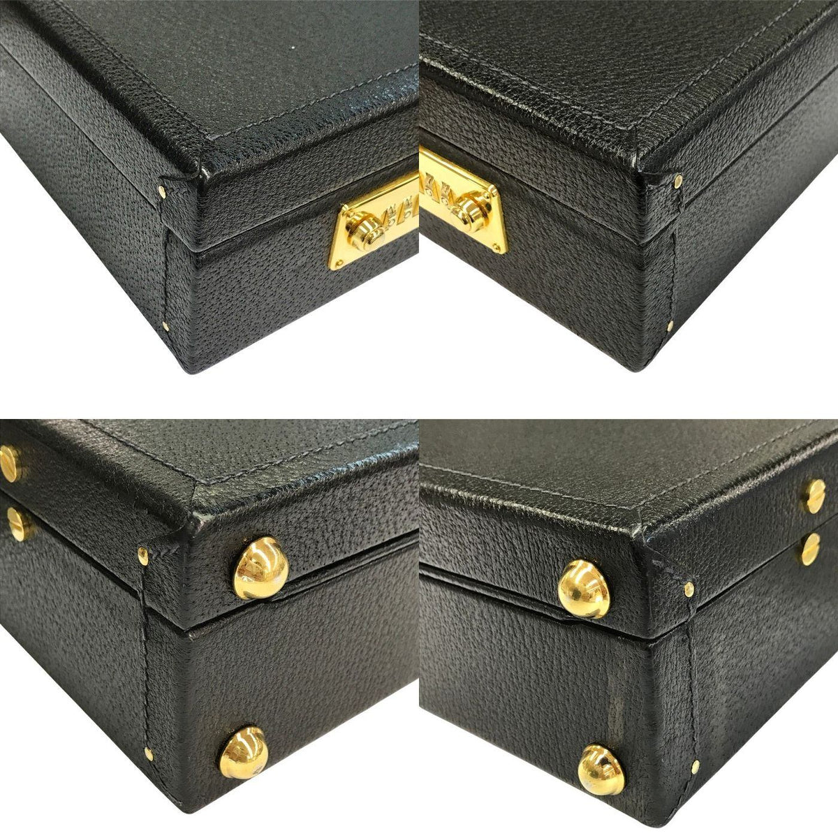 GUCCI グッチ アタッシュケース メンズ レザー ヴィンテージ オールド アタッシェケース ビジネスバッグ ナンバーロック ブラック 016.123.3670 中古 T1
