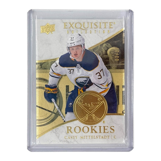 UPPER DECK NHLカード EXQUISITE COLLECTION CASEY MITTELSTADT SABRES 03/37 #R-CM 中古 IT1