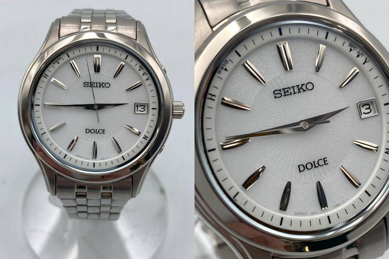 SEIKO DOLCE セイコー ドルチェ ソーラー電波 腕時計 7B24-0AV0 中古 D4