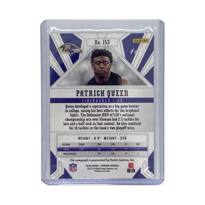 PANINI NFLカード PHOENIX PATRICK QUEEN BALTIMORE RAVENS 1of1 #153 中古 IT1
