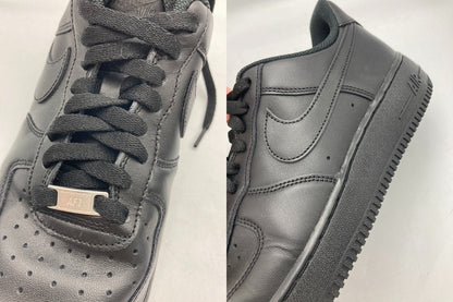 NIKE ナイキ エアフォース1 '07  ブラック/ブラック CW2288-001 サイズ27cm 中古 D4