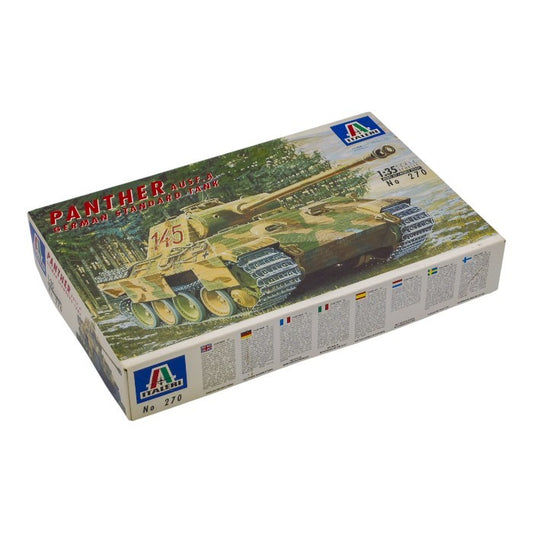 イタレリ 270 1/35 パンサーA型 PANTHER GERMAN STANDARD TANK 中古 a1