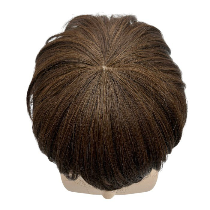 銀座サロン KAZUE WIG カズエ ウィッグ ショート レディース ショート フルウィッグ ブラウン かつら 中古 W４