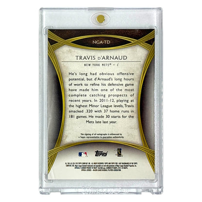 TOPPS MLBカード TIER ONE TRAVIS D'ARNAUD NEW YORK METS /10 #NGA-TD 中古 IT1