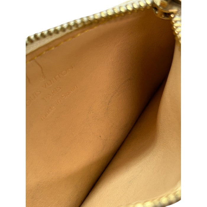 ルイ ヴィトン LOUIS VUITTON モノグラム マルチカラー ポシェット クレ キーチェーン付 コインケース 小銭入れ ブロン M92655 中古 W４