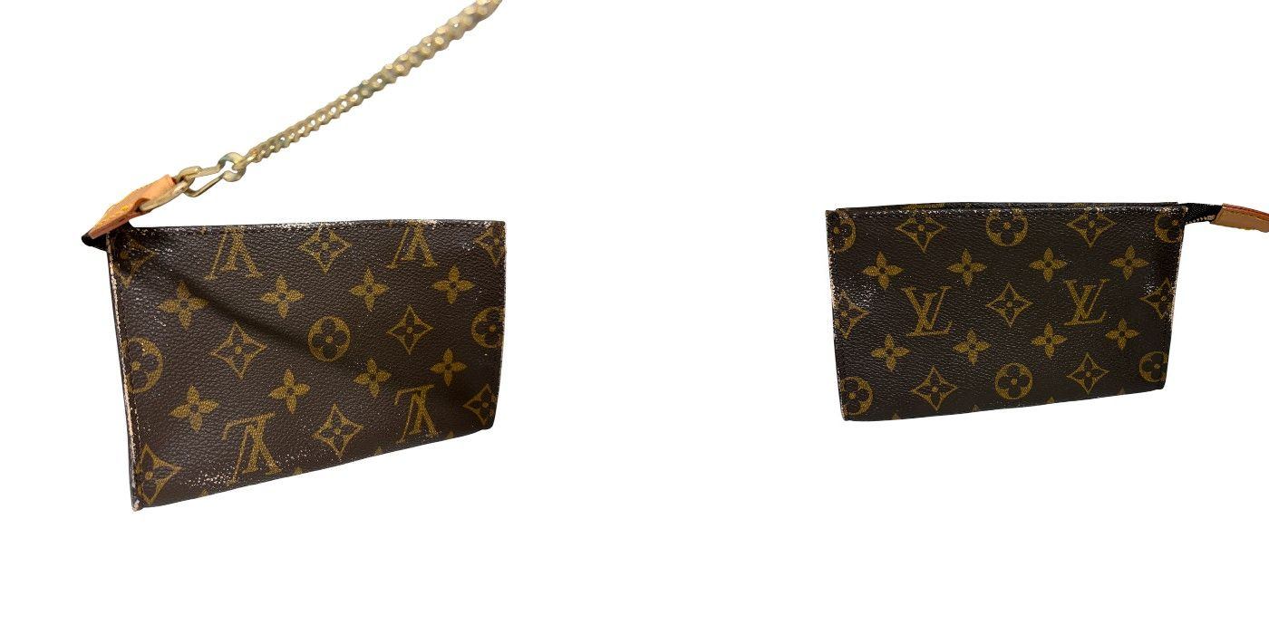 LOUIS VUITTON ルイヴィトン バケットPM モノグラム M42238 ポーチ付き ブランド レディース トートバッグ 鞄 中古 W1