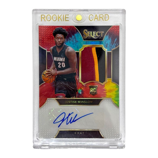 PANINI NBAカード SELECT PRIZM TIE DYE JUSTISE WINSLOW HEAT 07/25 #RA-JWL 中古 IT1