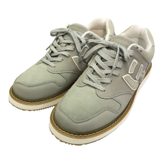 SANGACIO サンガッチョ にゅ Crepe Gray スニーカー メンズ レザー ローカット クレープ グレー 26.0cm 中古 T1
