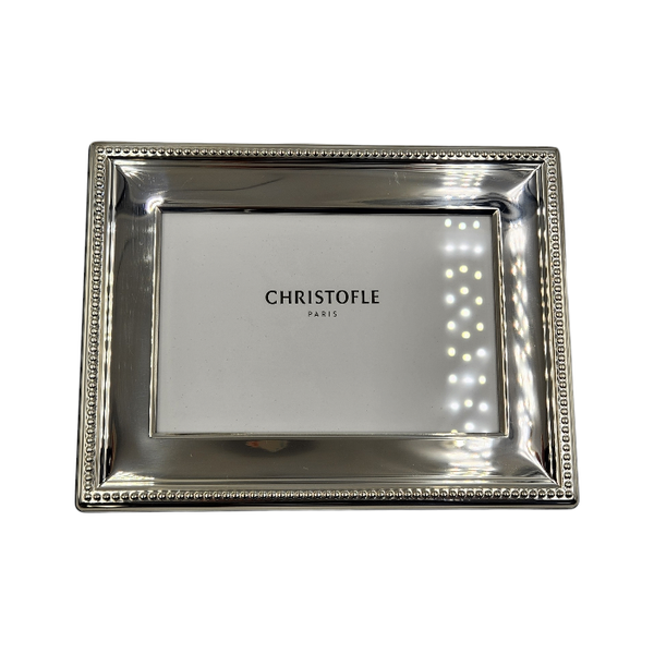 Christofle クリストフル フォトフレーム パール 10×15cm シルバー 写真立て 銀コーティング 中古 T1 – 京都リサイクル王国