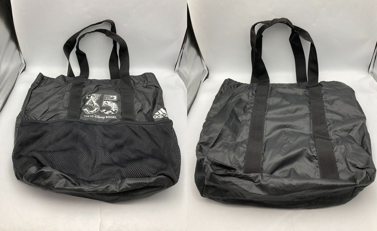 adidas×TOKYO Disney RESORT アディダス 東京ディズニーリゾート 35周年記念 トートバッグ/エコバッグ 中古 D4