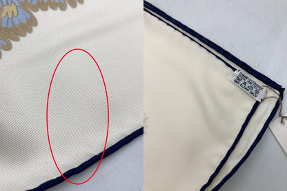 HERMES エルメス カレ90 OMBRES ET LUMIERES 影と光 シルクスカーフ 中古 D4