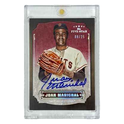 TOPPS MLBカード FIVE STAR JUAN MARICHAL SAN FRANCISCO GIANTS 08/25 #FSA-JMA 中古 IT1