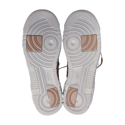 NIKE ナイキ AIR FORCE 1 エアフォースワン ピクセル スニーカー レディース ストリート 定番 ローカット パーティクルベージュ 25.5cm CK6649-200 中古 T1