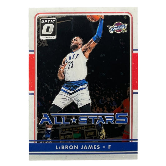 PANINI NBAカード DONRUSS OPTIC LEBRON JAMES CLEVELAND CAVALIERS #13 中古 IT2