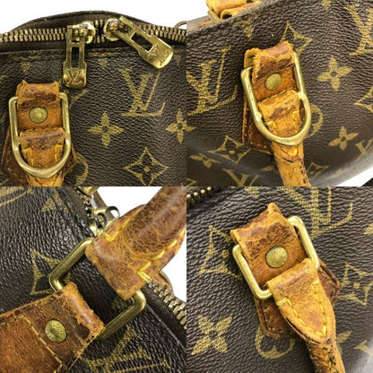 LOUIS VUITTON ルイヴィトン モノグラム アルマPM ハンドバッグ レディース 定番 シンプル ブラウン M53151 中古 T1
