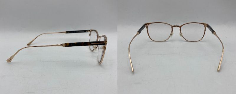 TOM FORD トムフォード チタニウム 度入り眼鏡 メガネフレーム TF5483 028 中古 D4