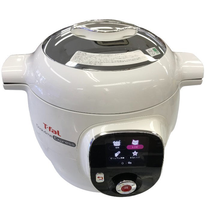 ティファール T-fal Cook4me Express（クックフォーミー エクスプレス）電気圧力鍋 ホワイト CY8511JP 中古 Y1