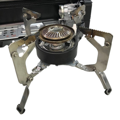 フォールディングキャンプストーブ カセットコンロ FW-FS01-BK 中古 Y1
