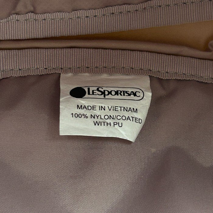 Lesportsac レスポートサック ２WAY バッグ シャンパングリッター 鞄 ショルダー トート ミニ コンパクト 中古 W４