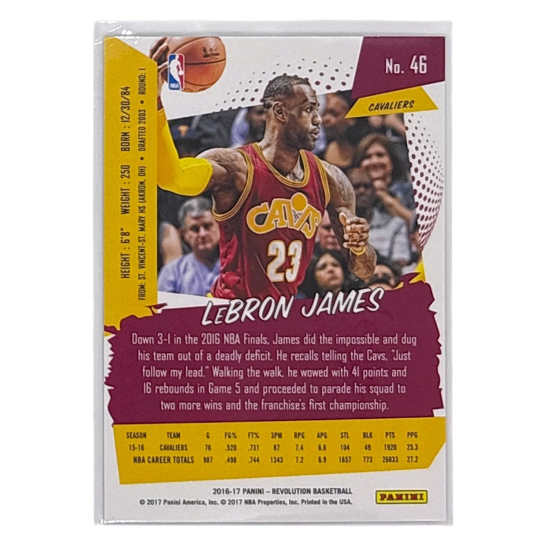 PANINI NBAカード REVOLUTION LEBRON JAMES CAVALIERS #46 中古 IT1