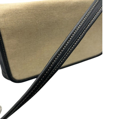 COACH コーチ ショルダー バッグ 6114 鞄 レザー キャンバス レディース 小さめ 中古 W４