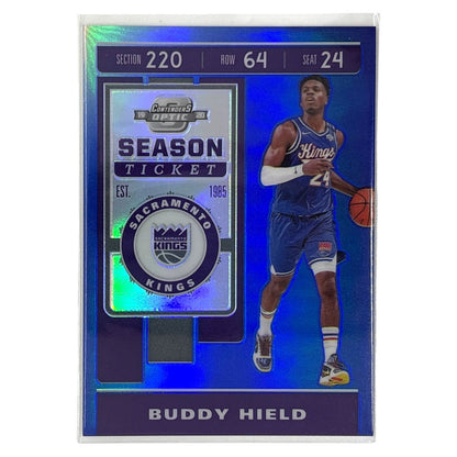 PANINI NBAカード CONTENDERS OPTIC PRIZM BUDDY HIELD SACRAMENTO KINGS /99 #16 中古 IT1