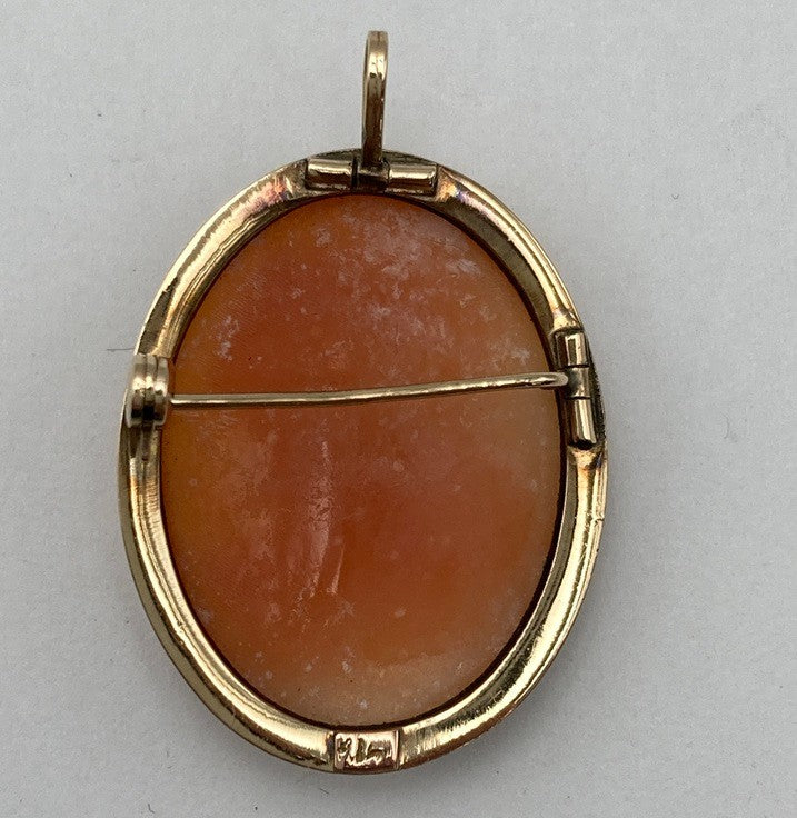 Donadio ドナディオ カメオ ブローチ/ペンダントトップ 中古 D4