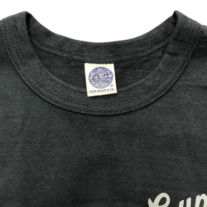 TOYS McCOY トイズマッコイ Tシャツ メンズ コットン 半袖 AMA Gypsy Tour プリント グレー Mサイズ 中古 T1