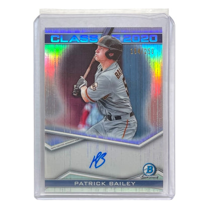 TOPPS MLBカード BOWMAN CHROME PATRICK BAILEY SAN FRANCISCO GIANTS /250 #C20A-PB 中古 IT2