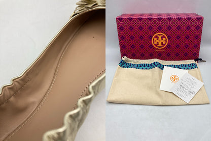TORY BURCH トリーバーチ ブロッサム バレエシューズ サイズ6M レディース 中古 D4
