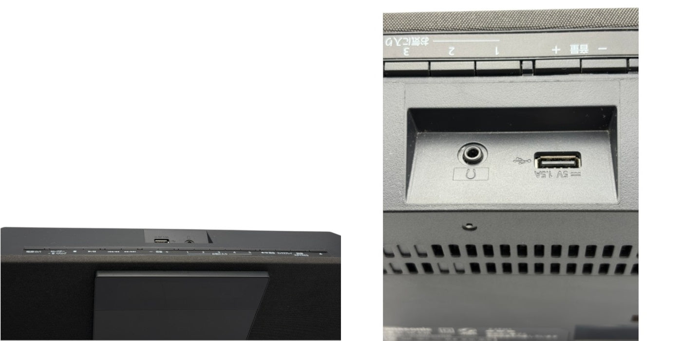 Panasonic パナソニック コンパクトステレオシステム SC-HC420-K CD Bluetooth オーディオ ラジオ リモコン付 中古 W４