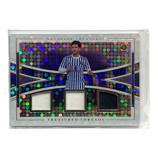 PANINI サッカーカード CHRONICLES NATIONAL TREASURES CARLOS VELA REAL SOCIEDAD 21/49 #TT-CVE 中古 IT2