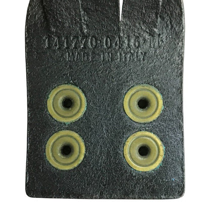 YVES SAINT LAURENT イヴサンローラン ブレスレット メンズ レザー 編み込み バングル スナップボタン ブラック 中古 T1